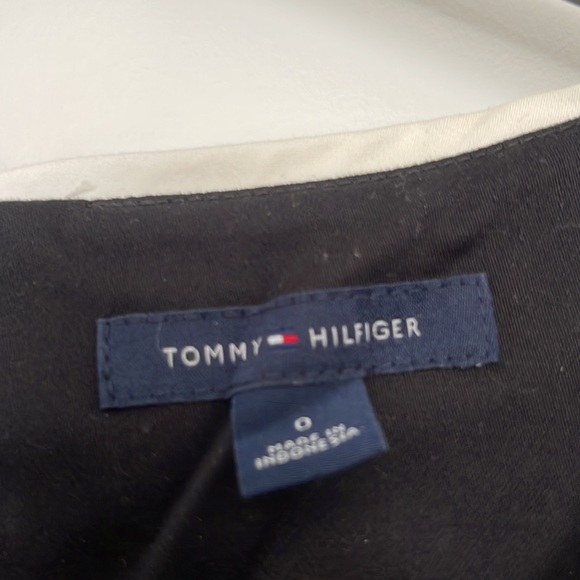 Tommy Hilfiger Black dress with White piping - Picture 6 of 7